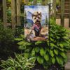 Cairn Terrier Cowboy Welcome Garden Flag Mailbox Flag Decorative Yard Flag Banner Outside Patio Artwork Yard Flower Beds, Garden Size, Multicolor