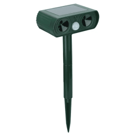 Ultrasonic Rodent Repellent, Solar Motion Sensor, Rodent Repellent IPX4 Waterproof, Suitable For Outdoor Use In Farms, Gardens, Courtyards, Drivi (Color: Green)