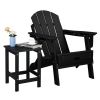36*36*47cm Single Layer Square HDPE Side Table