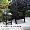 36*36*47cm Single Layer Square HDPE Side Table