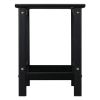 36*36*47cm Single Layer Square HDPE Side Table