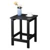 36*36*47cm Single Layer Square HDPE Side Table