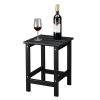 36*36*47cm Single Layer Square HDPE Side Table